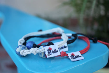 Malibu, California Sand Bead Bracelet by Earth Bands — view 3