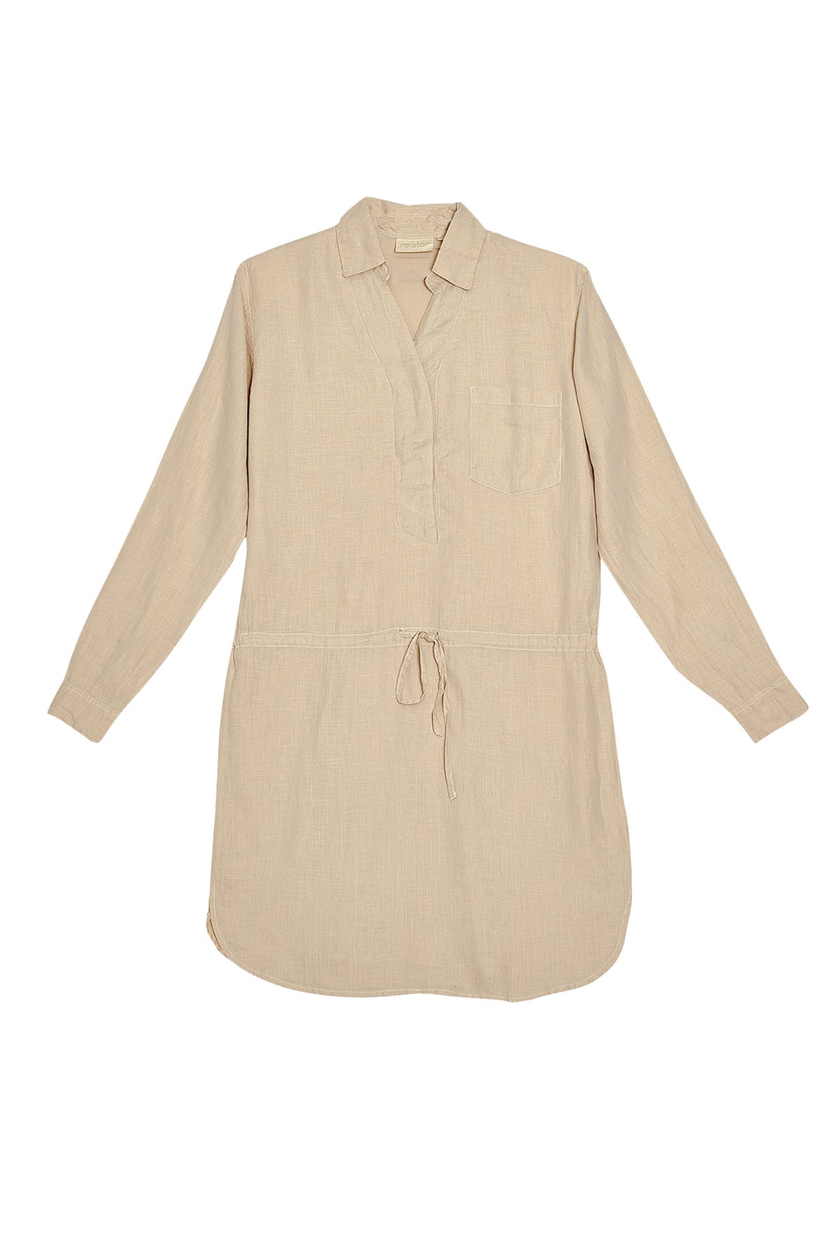 Meet me by the Cliff Dress in Neutral Beige