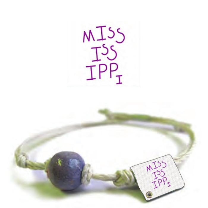 Mississippi Sand Bead Bracelet by Earth Bands
