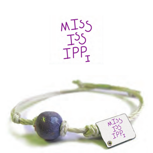 Mississippi Sand Bead Bracelet by Earth Bands