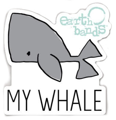 My Whale Sticker by Earth Bands