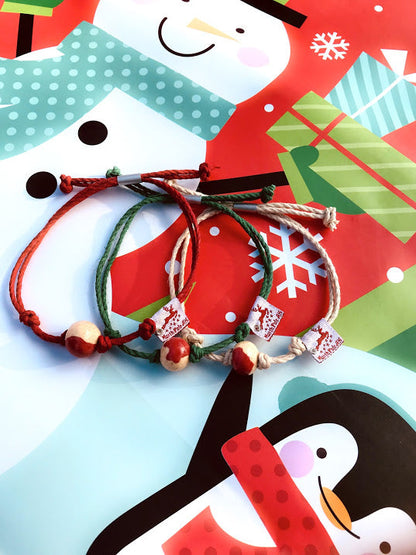 Christmas Santa Claus Bracelet by Earth Bands — view 3