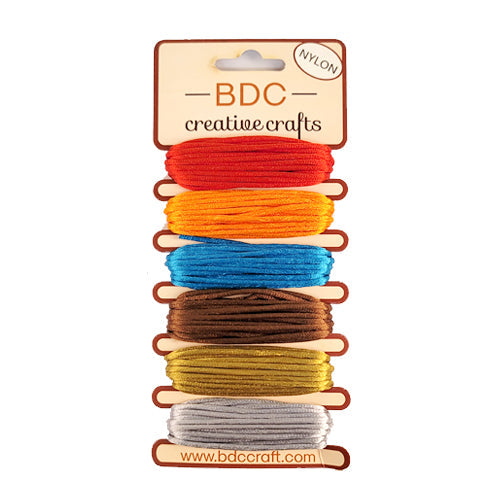 6 Color Nylon Cord Card