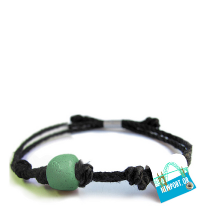 Newport, Oregon Sand Bead Bracelet by Earth Bands — view 7