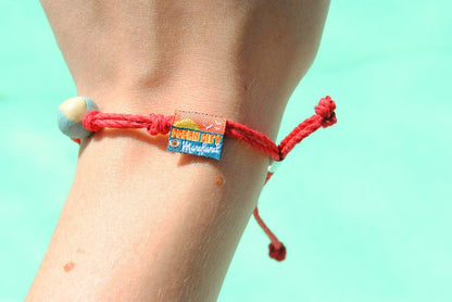 Ocean City, Maryland Sand Bead Bracelet by Earth Bands — view 2