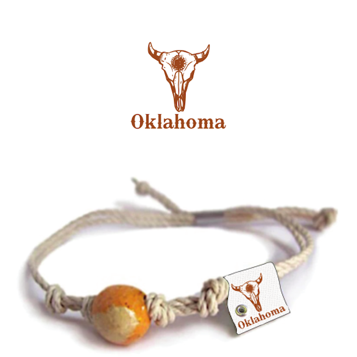 Oklahoma Sand Bead Bracelet by Earth Bands