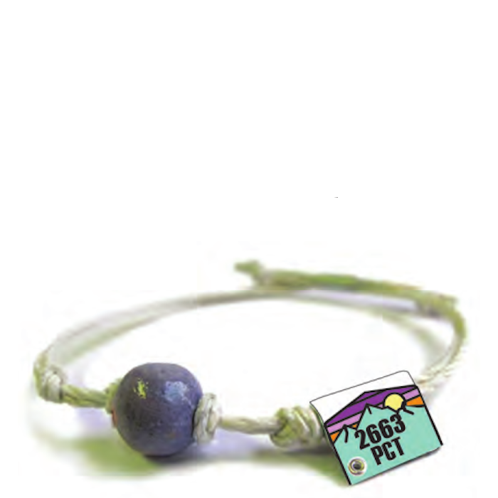 Pacific Crest Trail Sand Bead Bracelet by Earth Bands — view 7