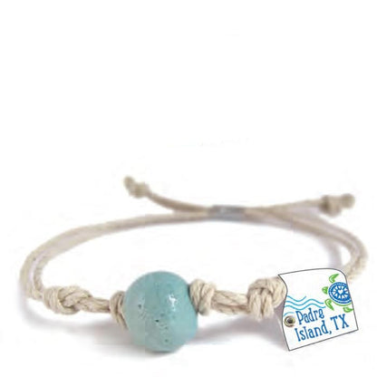 Padre Island, Texas Sand Bead Bracelet by Earth Bands — view 10