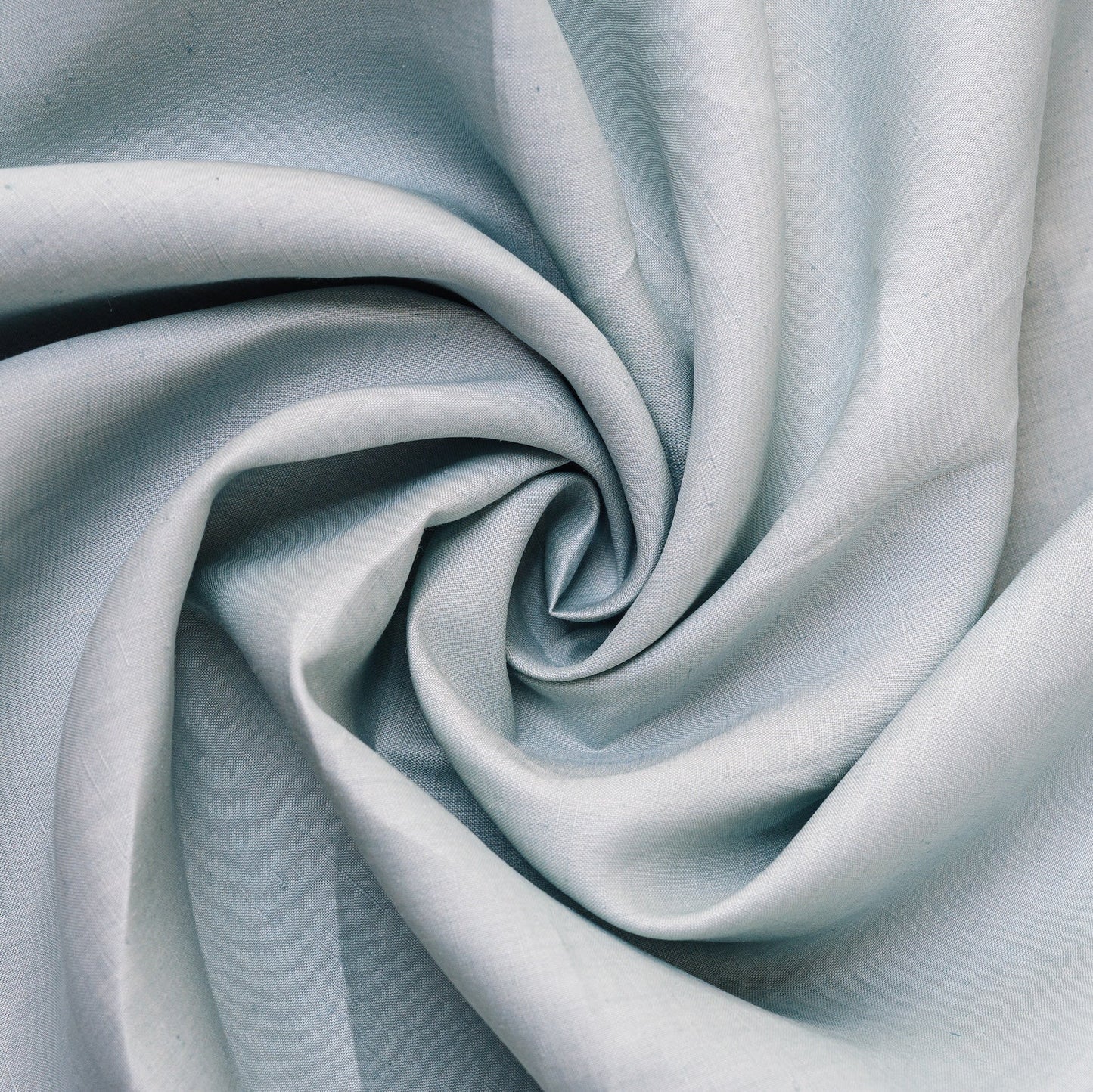 Pale Blue Hemp/Raw Silk Fabric by the Yard — Hemp Silk Threads
