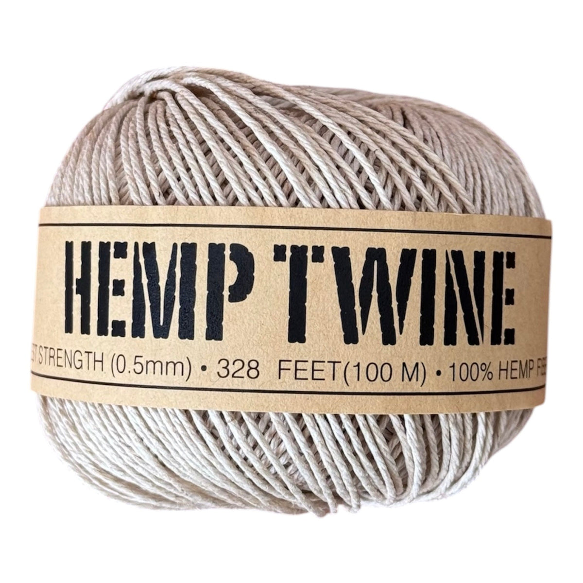 ORDER#: TWINEBALL-0.5MM 100% Hemp Twine, .5mm
