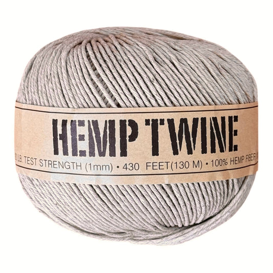 ORDER#: TWINEBALL-1MM 100% Hemp Twine, 1mm