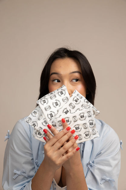 Organic Cotton and Hemp Fiber Menstrual Pads with Wings - Super 3-pack Bundle 36 total