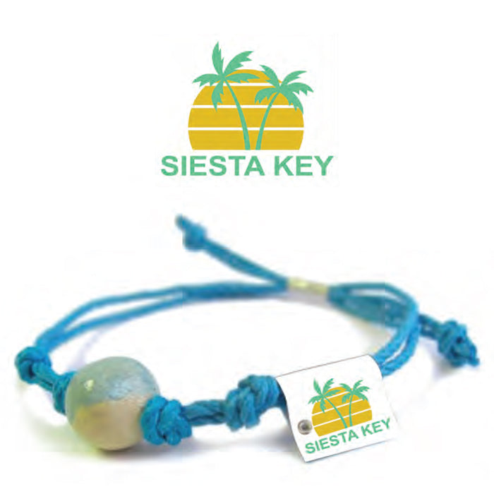 Siesta Key, Florida Sand Bead Bracelet by Earth Bands