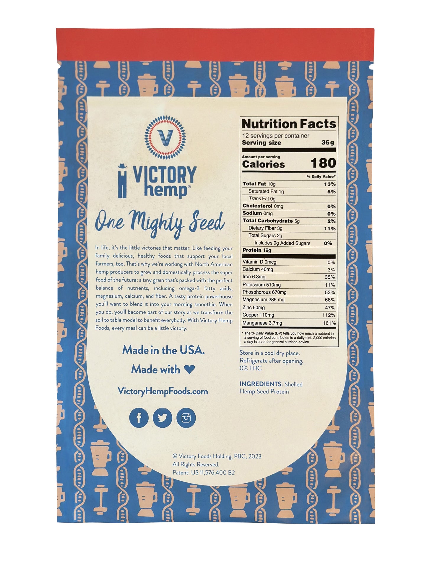 V-60™ Hemp Heart Protein