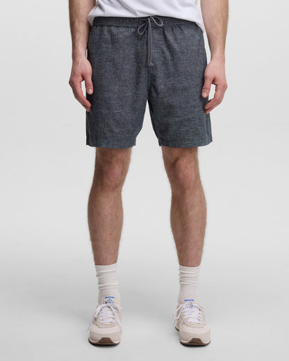 Hemp Joshua Short — Midnight Blue Heather by Tentree