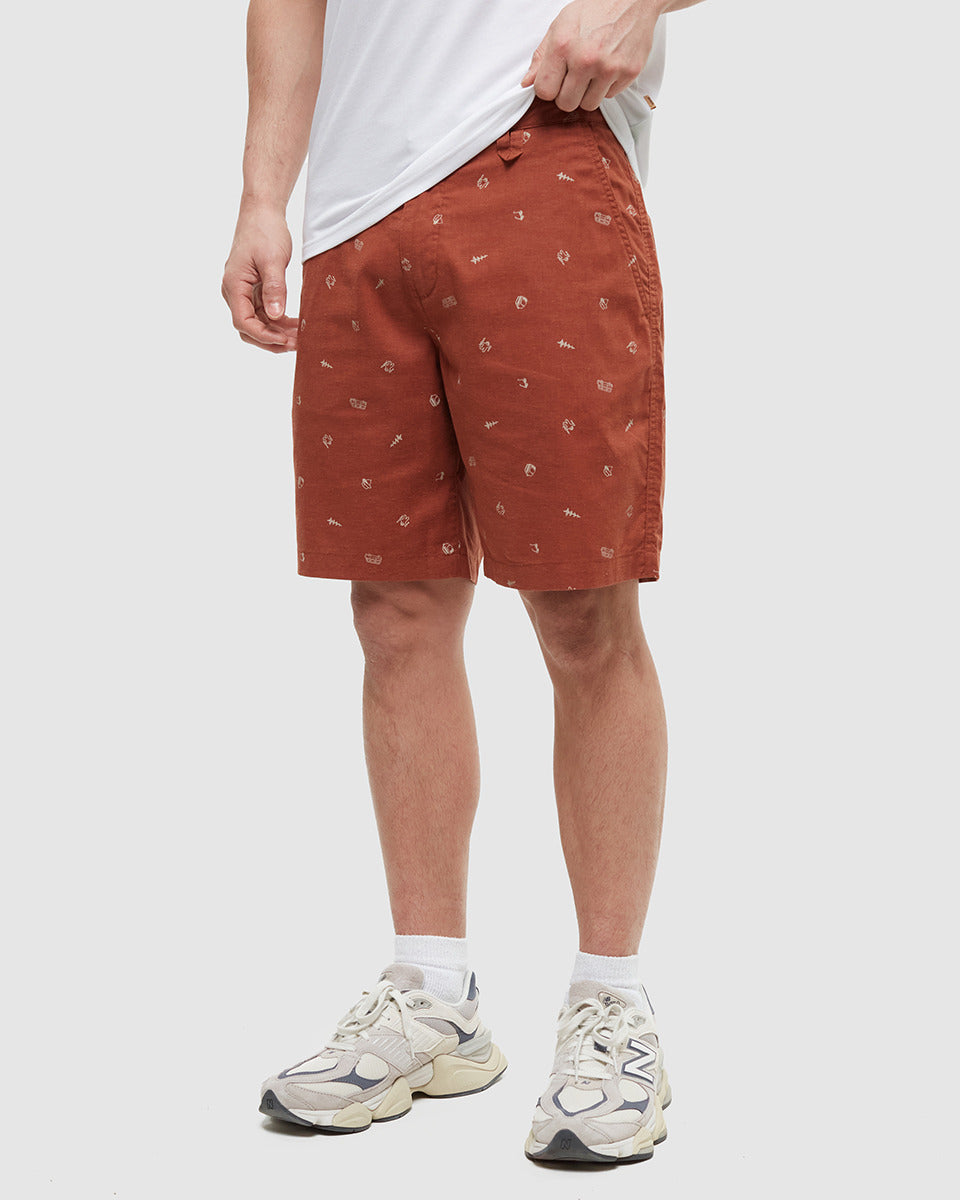 Hemp Latitude Short — Sequoia Pale Oak by Tentree