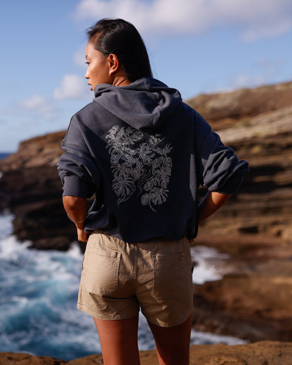 Hemp Stretch Instow Short — Khaki by Tentree — view 6