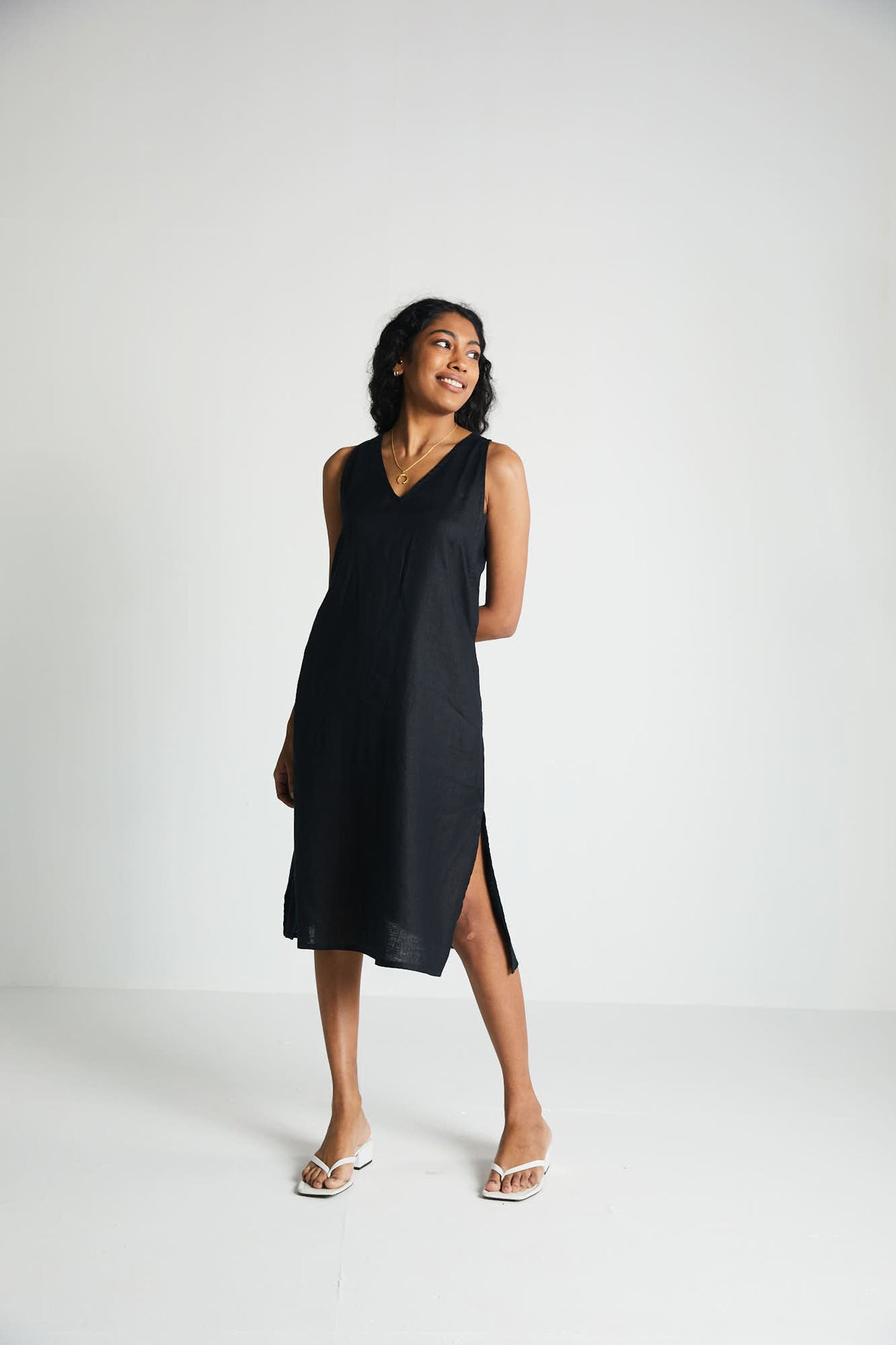 The Hemp Noir Dress