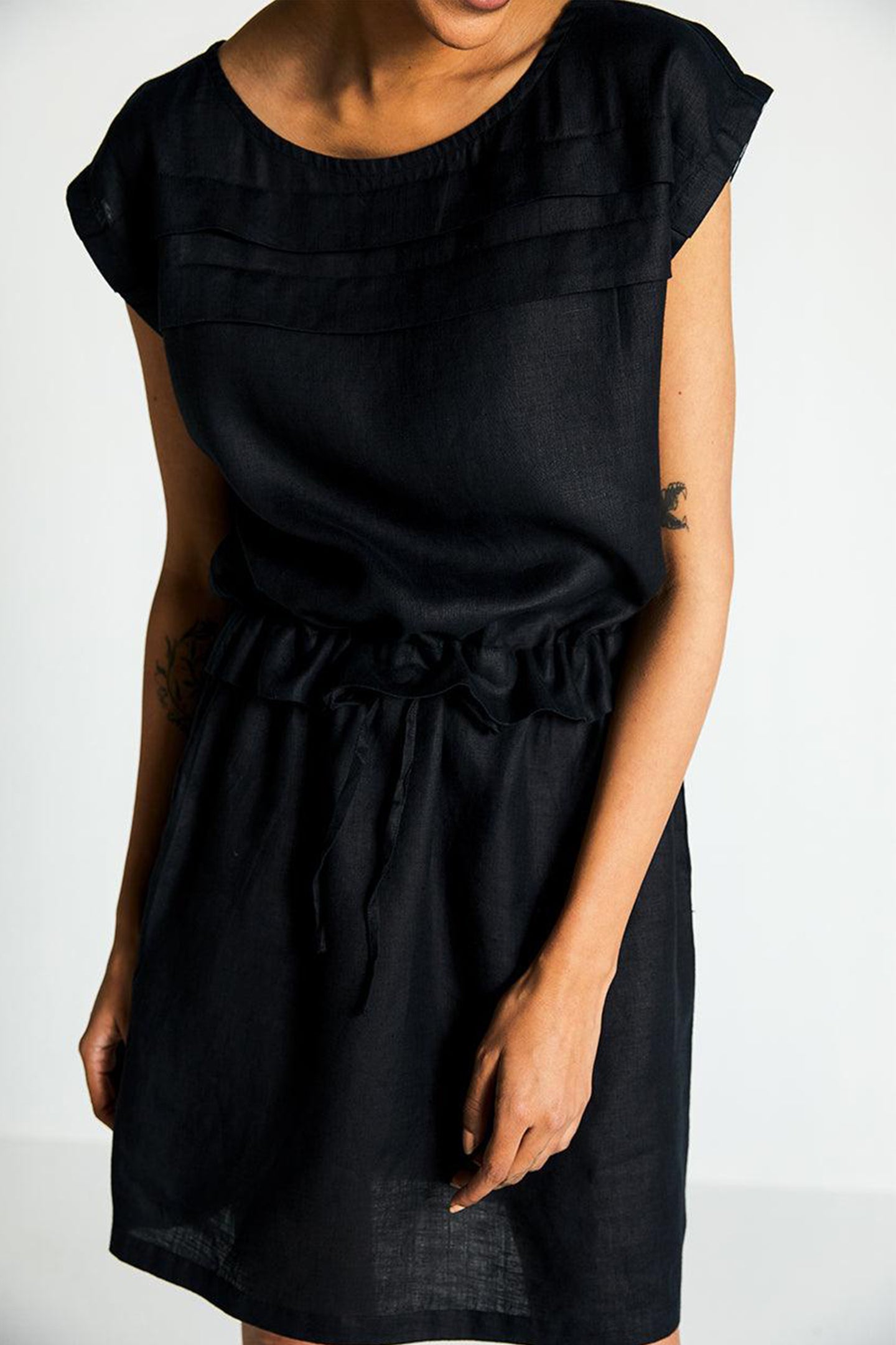 The let's do drinks dress in black