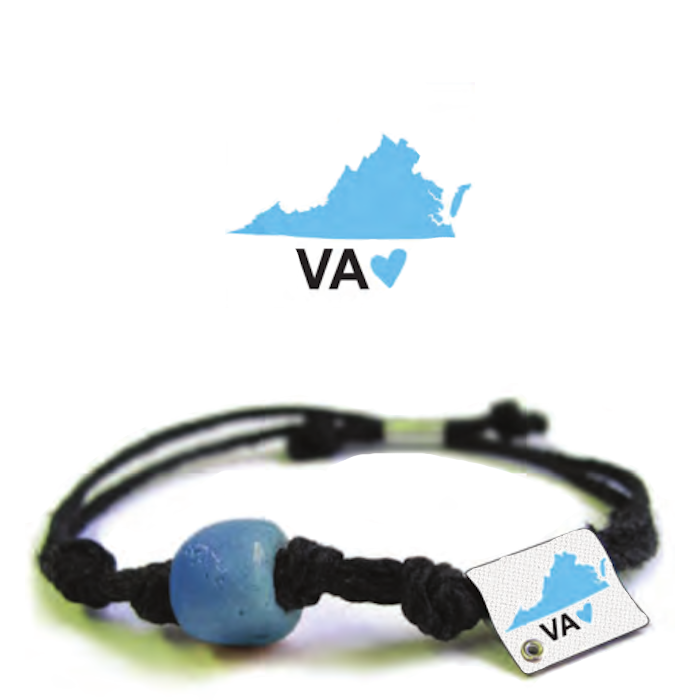 Virginia Sand Bead Bracelet by Earth Bands