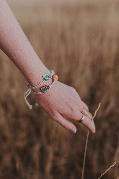 Washington State Sand Bead Bracelet by Earth Bands — view 4