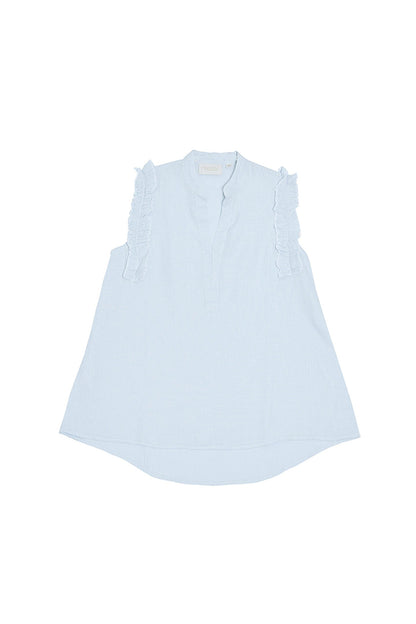 Wind in my Hair Shirt in Blue
