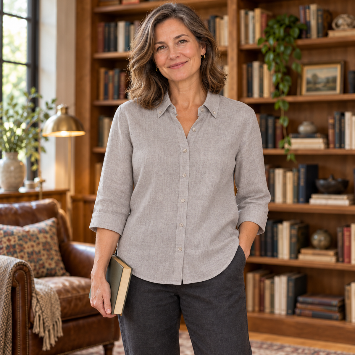 ORDER#: H-P4 100% Hemp Linen, Taupe - Weight: 4.6 oz. Width: 60"
