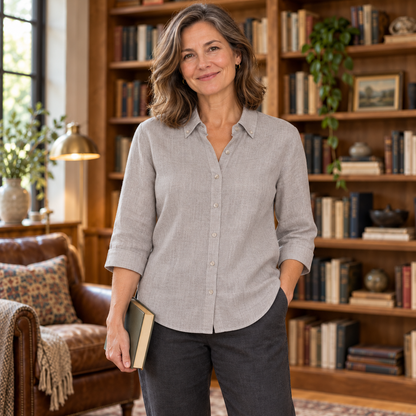 ORDER#: H-P4 100% Hemp Linen, Taupe - Weight: 4.6 oz. Width: 60"