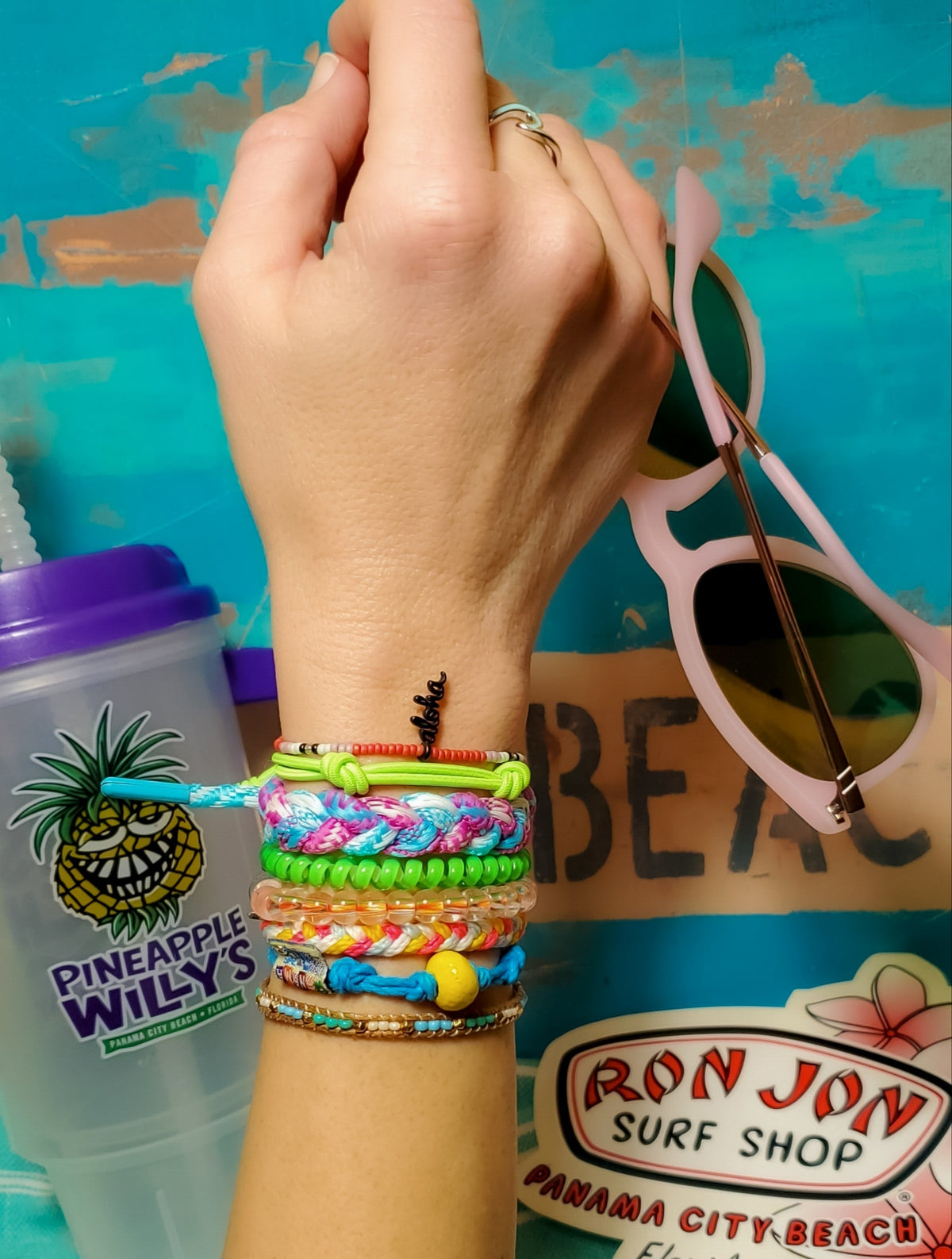 Captiva Florida Sand Bead Bracelet by Earth Bands — view 3