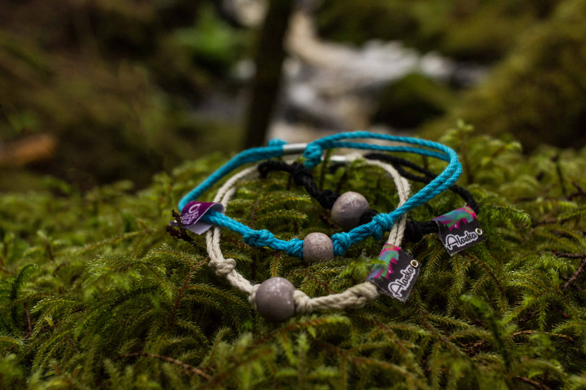 Alaska Northern Lights Sand Bead Bracelet by Earth Bands — view 3