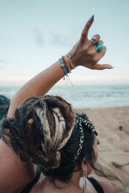 Daytona Beach, Florida Sand Bead Bracelet by Earth Bands — view 4