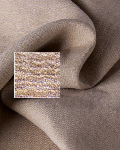 Hemp Herringbone Fabric (13oz) - Allison