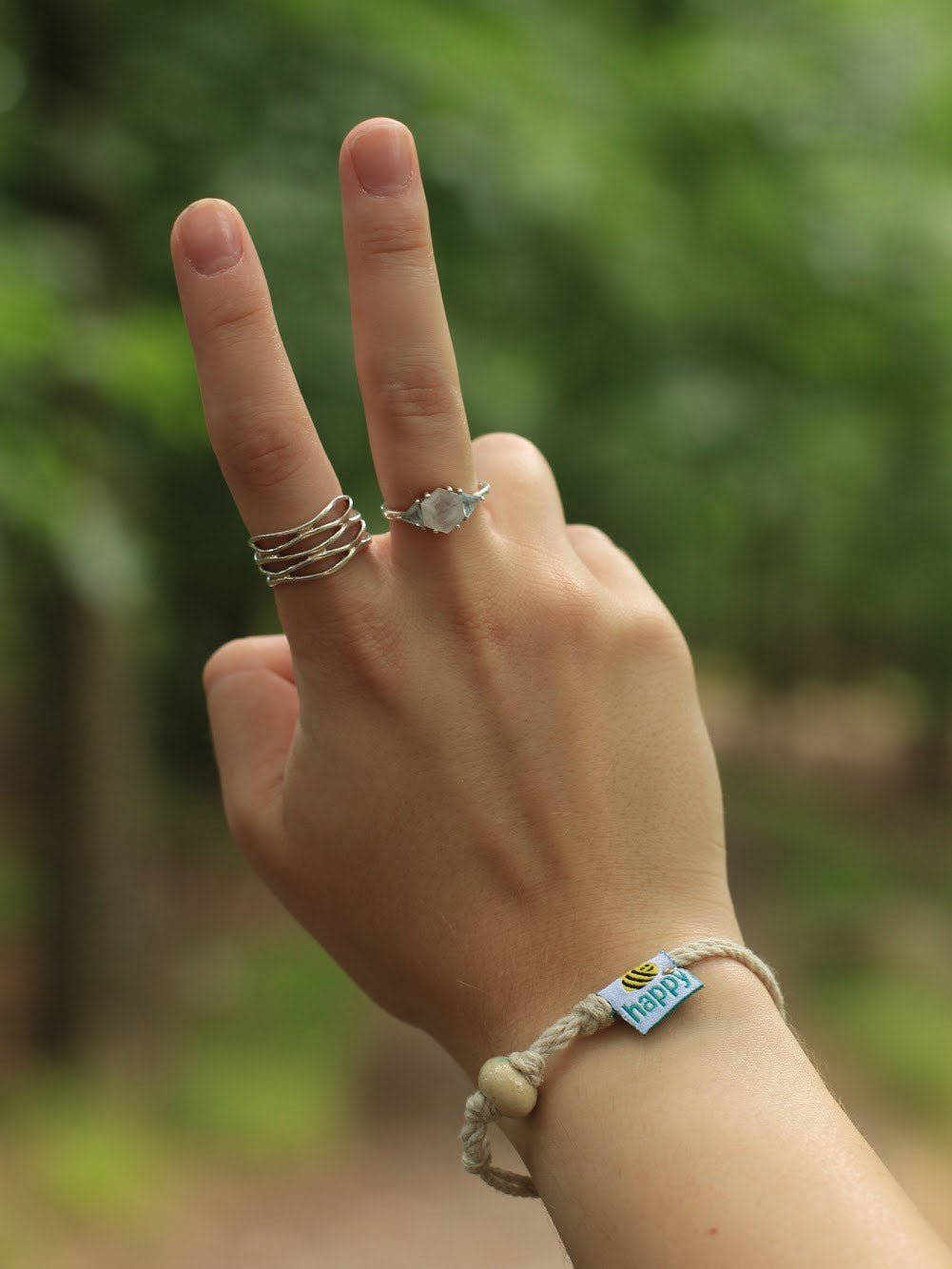Padre Island, Texas Sand Bead Bracelet by Earth Bands — view 5