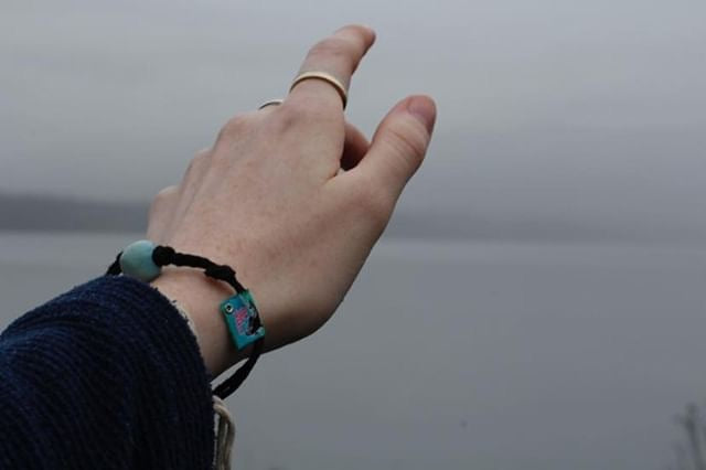 Depoe Bay, Oregon Sand Bead Bracelet by Earth Bands — view 8