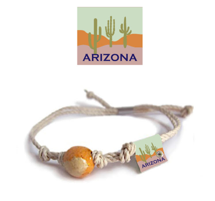 Arizona Sand Bead Bracelet by Earth Bands