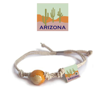 Arizona Sand Bead Bracelet by Earth Bands