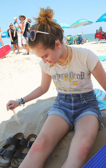 Carolina Beach, North Carolina Sand Bead Bracelet by Earth Bands — view 5