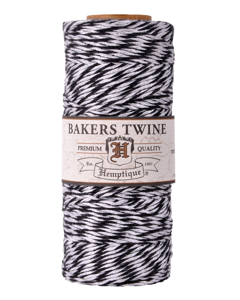 Cotton Bakers Twine 2-ply Spools Metallic