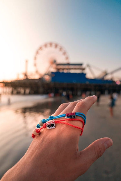 Santa Cruz, California Sand Bead Bracelet by Earth Bands — view 4