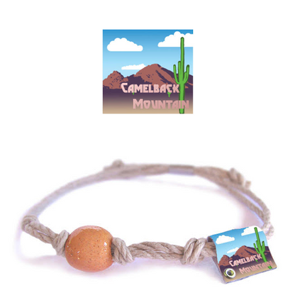 Camelback Mountain, Arizona Sand Bead Bracelet by Earth Bands