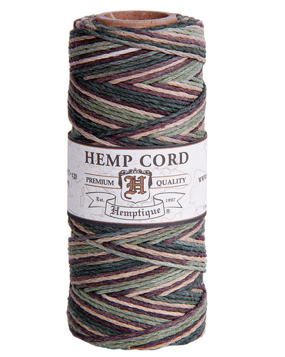 #20 (1mm) Variegated Hemp Cord Spools