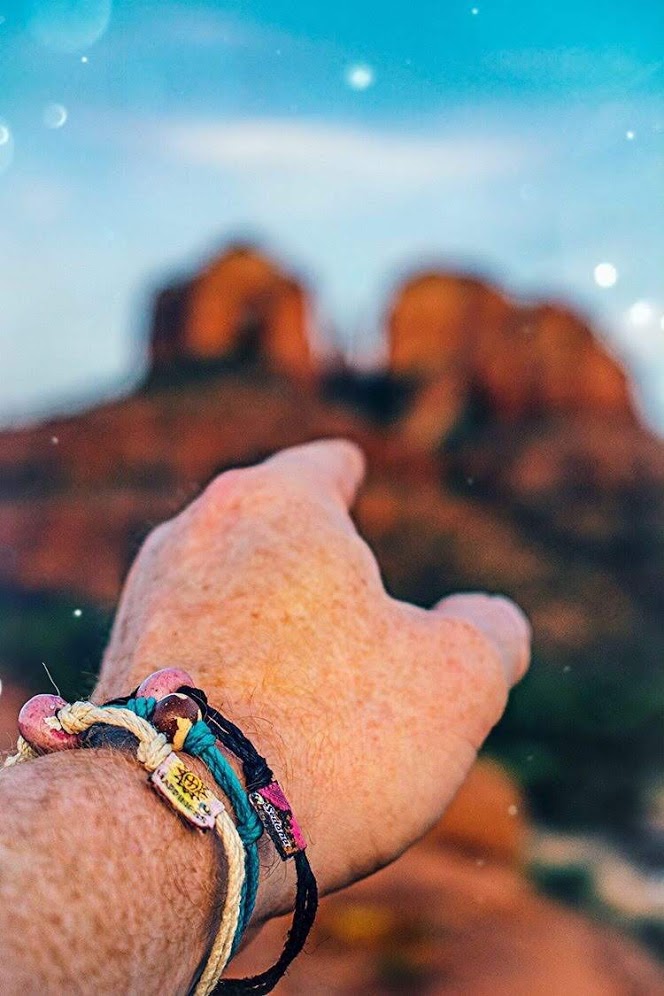 Sedona, Arizona Sand Bead Bracelet by Earth Bands — view 2