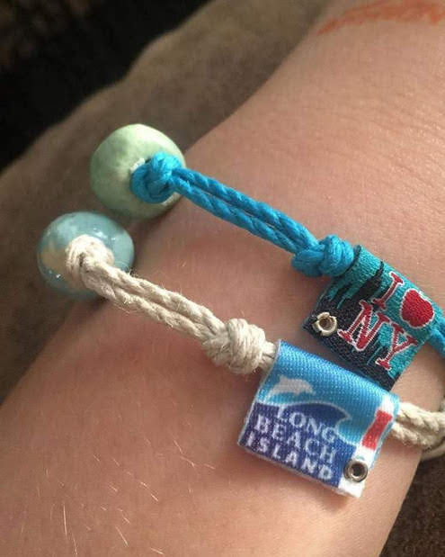 Long Island, New York Sand Bead Bracelet by Earth Bands — view 3