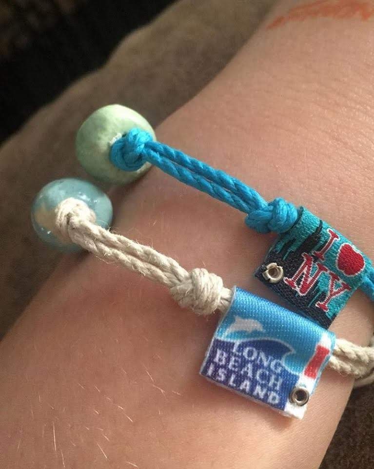 Long Beach Island, New Jersey Sand Bead Bracelet by Earth Bands — view 2