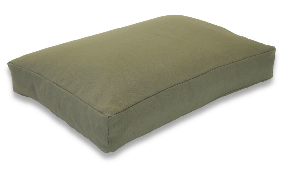 Hemp Dog Bed with CertiPUR-US Foam Fill