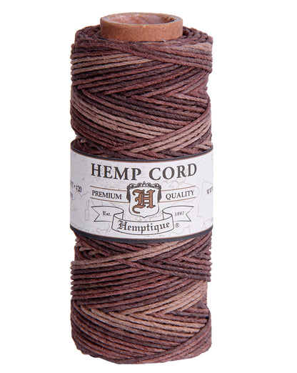#20 (1mm) Variegated Hemp Cord Spools