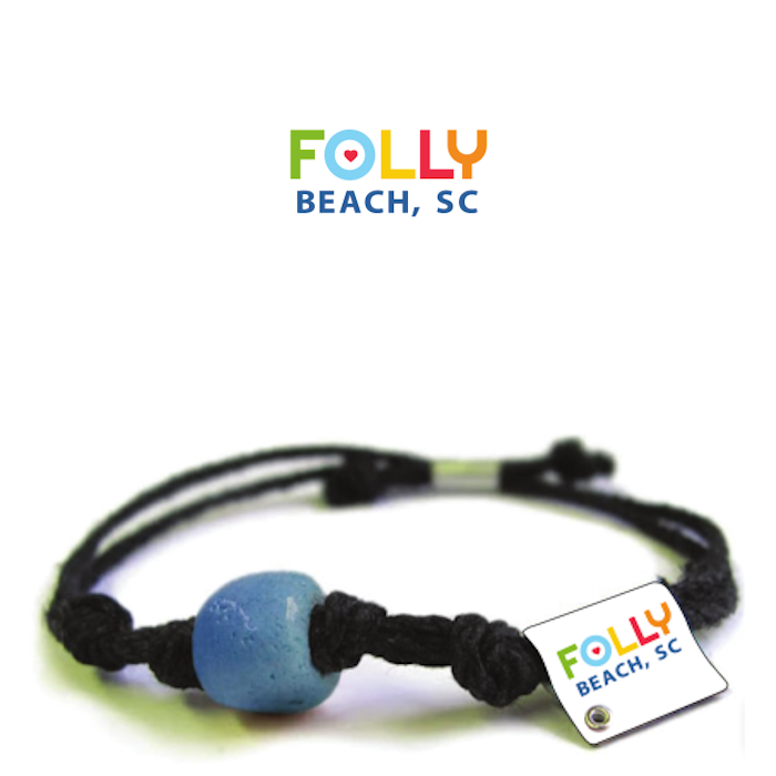 Folly Beach, South Carolina Sand Bead Bracelet by Earth Bands