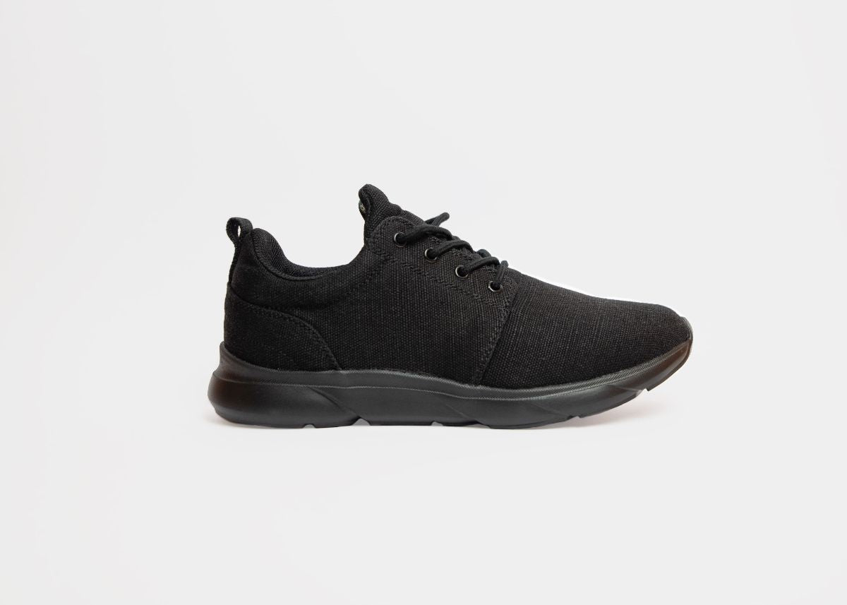 Explorer V2 for Women Full Black — hemp shoes