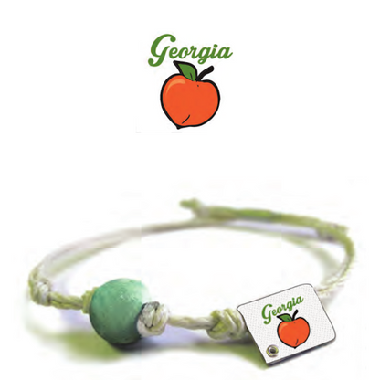 Georgia Sand Bead Bracelet by Earth Bands