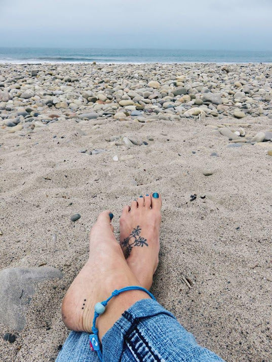 Cape Cod, Massachusetts Sand Bead Bracelet by Earth Bands — view 3